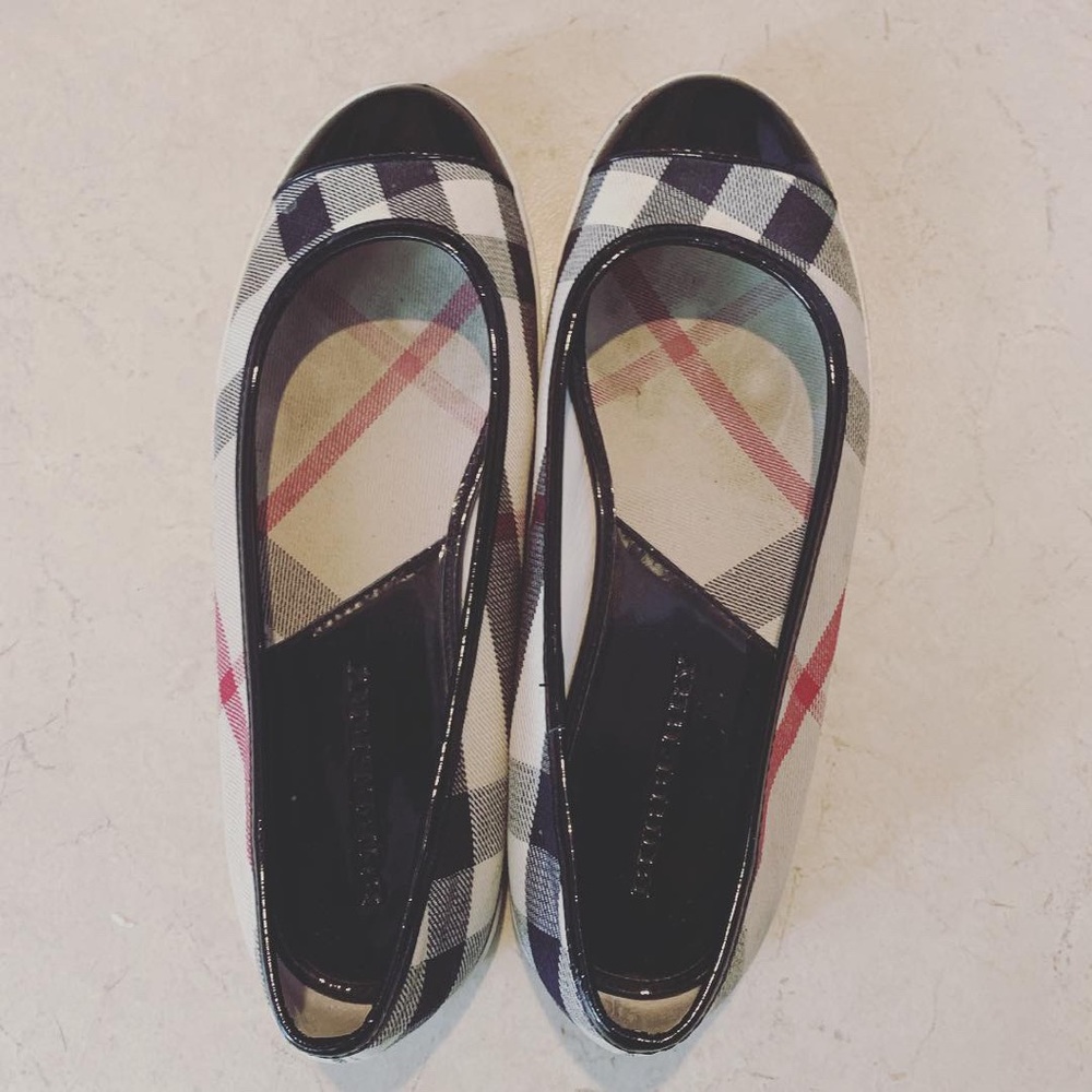 Burberry slip on sneakers